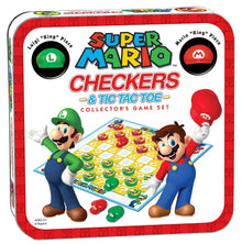 Super Mario Checkers & Tic Tac Toe