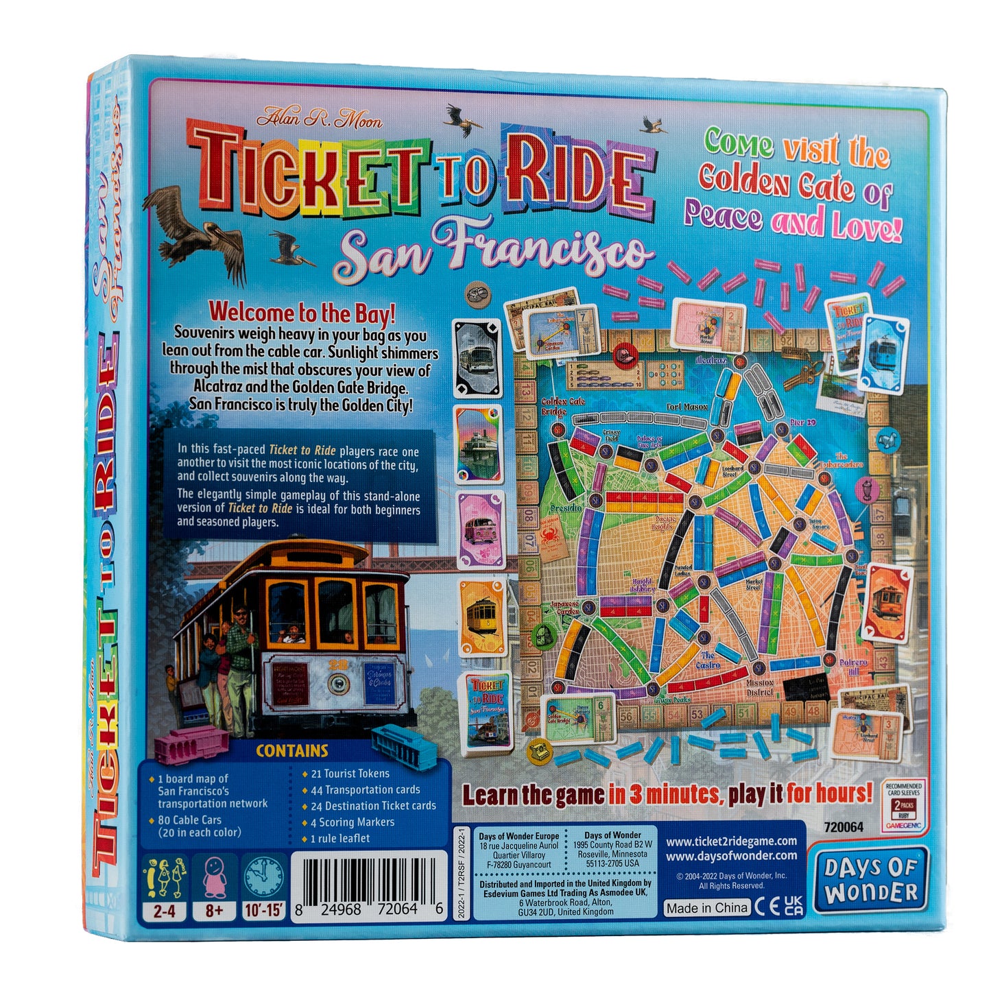 Ticket to Ride: San Fransisco