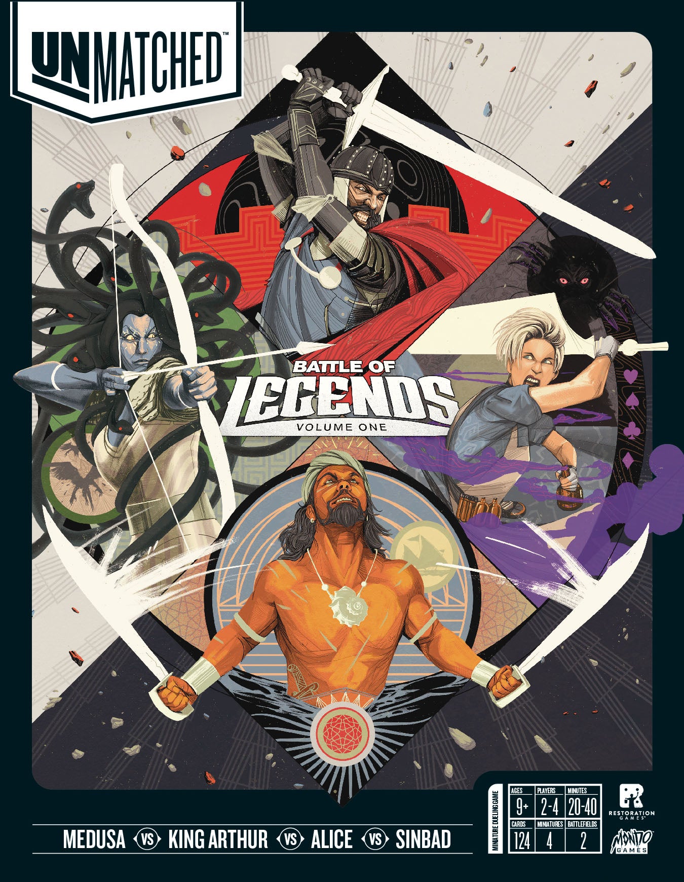 Unmatched: Battle of Legends, Volume One