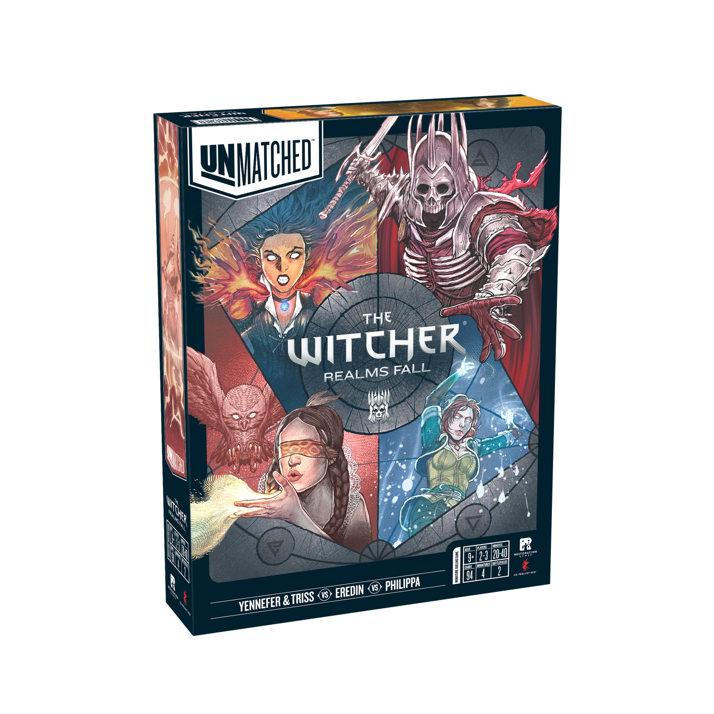 Unmatched: The Witcher - Realms Fall