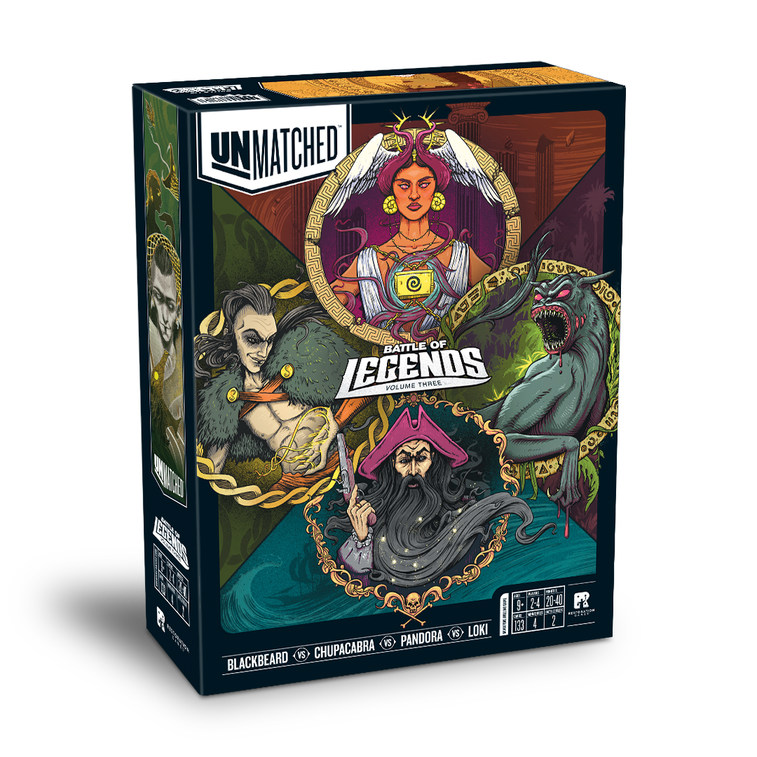 Unmatched: Battle of Legends, Volume Three